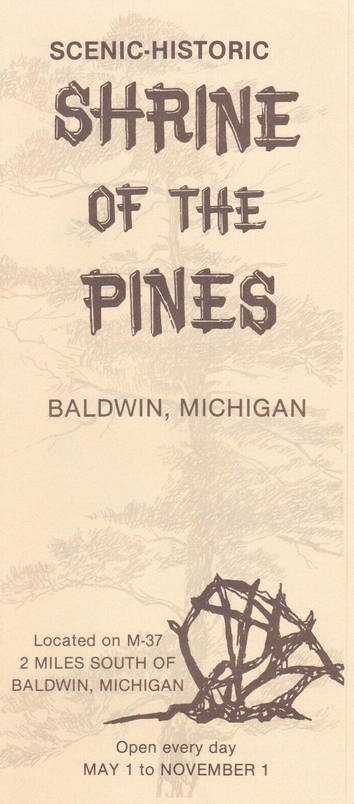Shrine of the Pines - Old Postcard